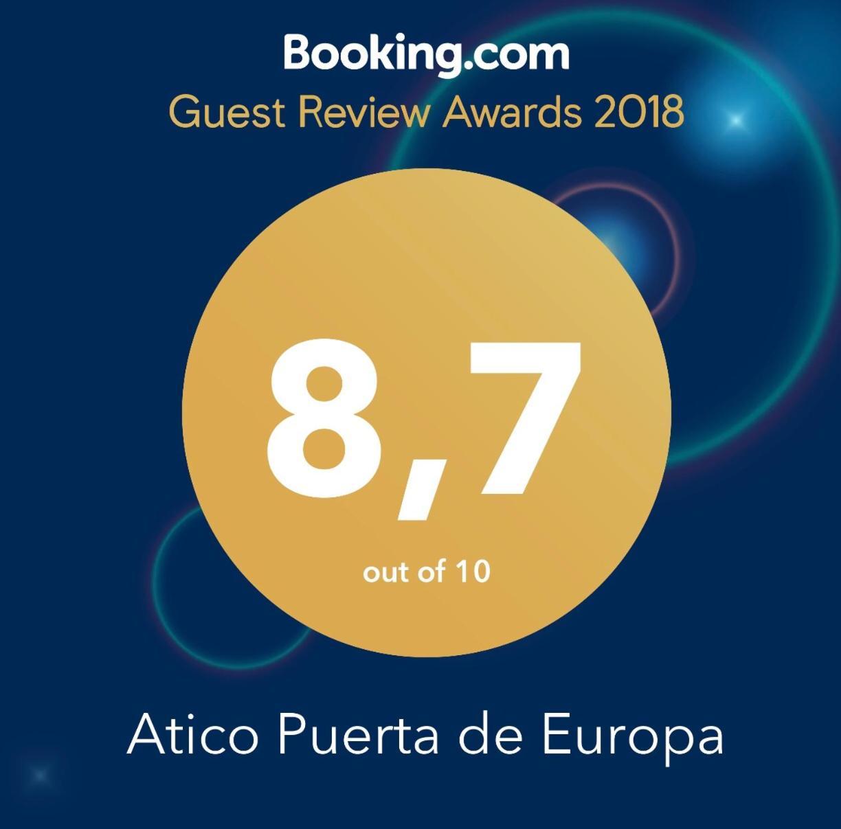 Atico Puerta De Europa Appartement Madrid Buitenkant foto